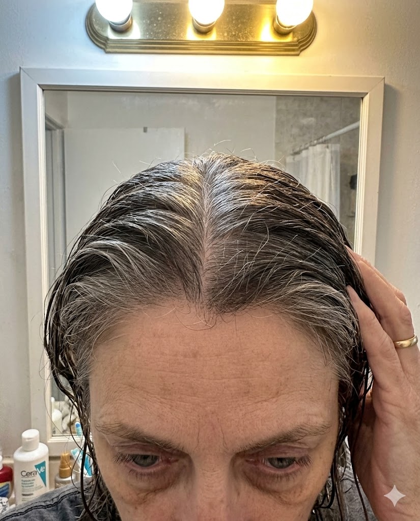 Hair loss transformation